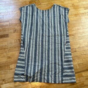 Striped Linen Dress